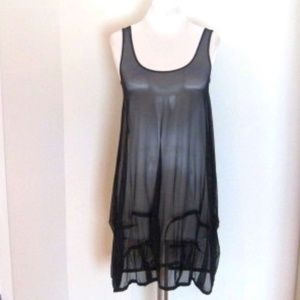 Sympli  Sheer Mesh Tunic